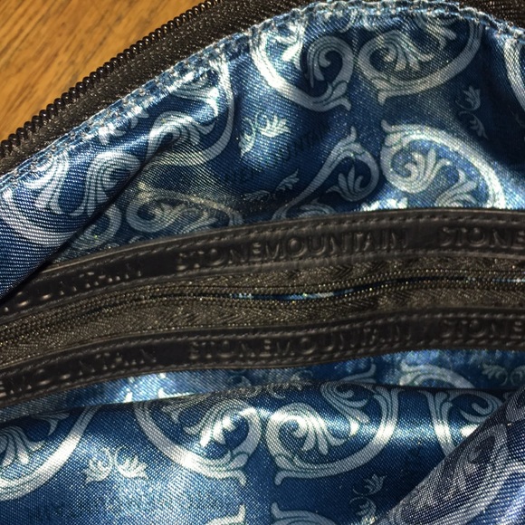 Black leather Stone Mountain bag - Picture 5 of 7